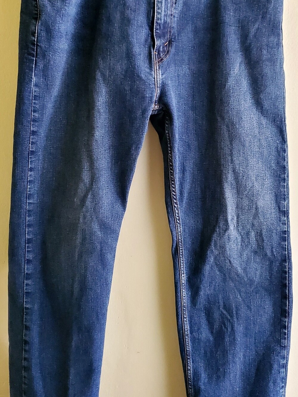 Levi's Slim Straight Dark Blue Denim Jeans